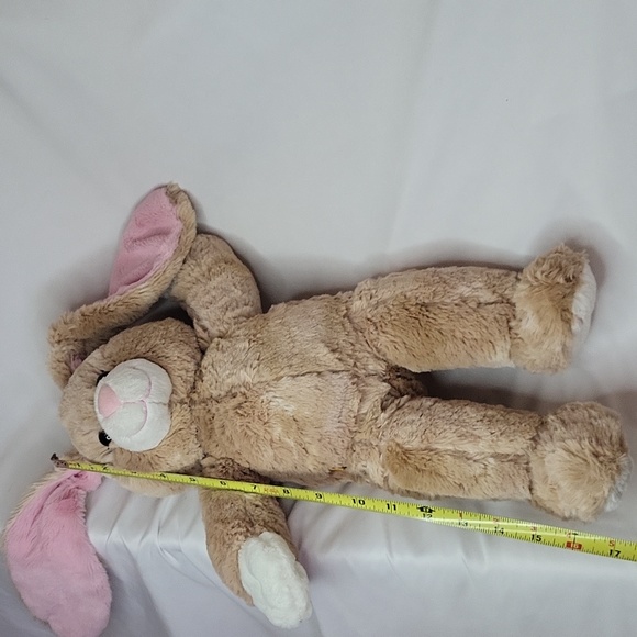 Build a Bear Easter Bunny big eyelashes Floppy ears 17" easter rabbit - Picture 9 of 9